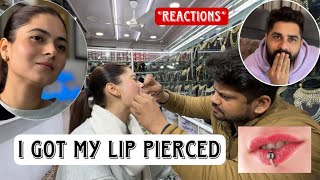 LIP PIERCING PRANK ON SAHIL | LADAI HO GAYI HUMARI😡😭| Shilpa Chaudhary Vlogs