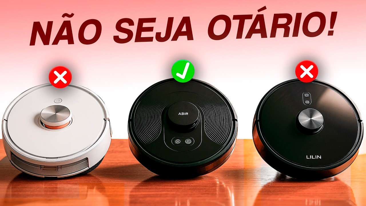Qual ROBÔ ASPIRADOR Comprar SEM MEDO em 2026? (99% ERRAM!)