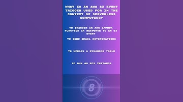 AWS Trivia 16 #code #coder #fyp #fypシ #trivia #aws #serverless #medium #ai