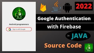 Google Sign In | Firebase + Java | Android Studio Tutorial