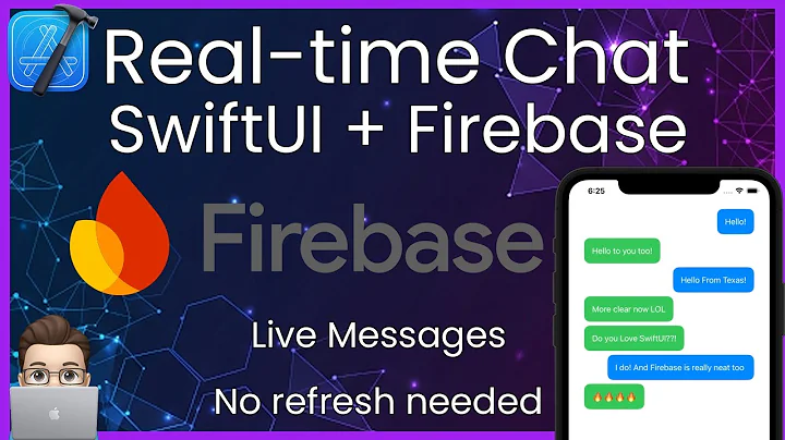 Simple SwiftUI Firebase Chat App: Real-Time Messaging with Firestore & Auth