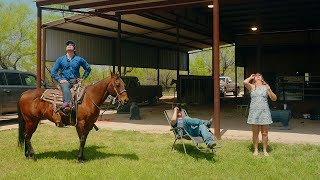 Roping Calves during the Eclipse