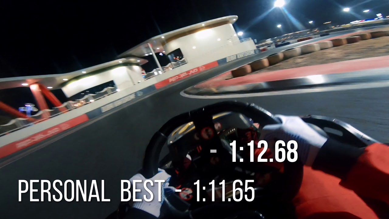 Karting at Outdoor Kartdrome, Dubai YouTube