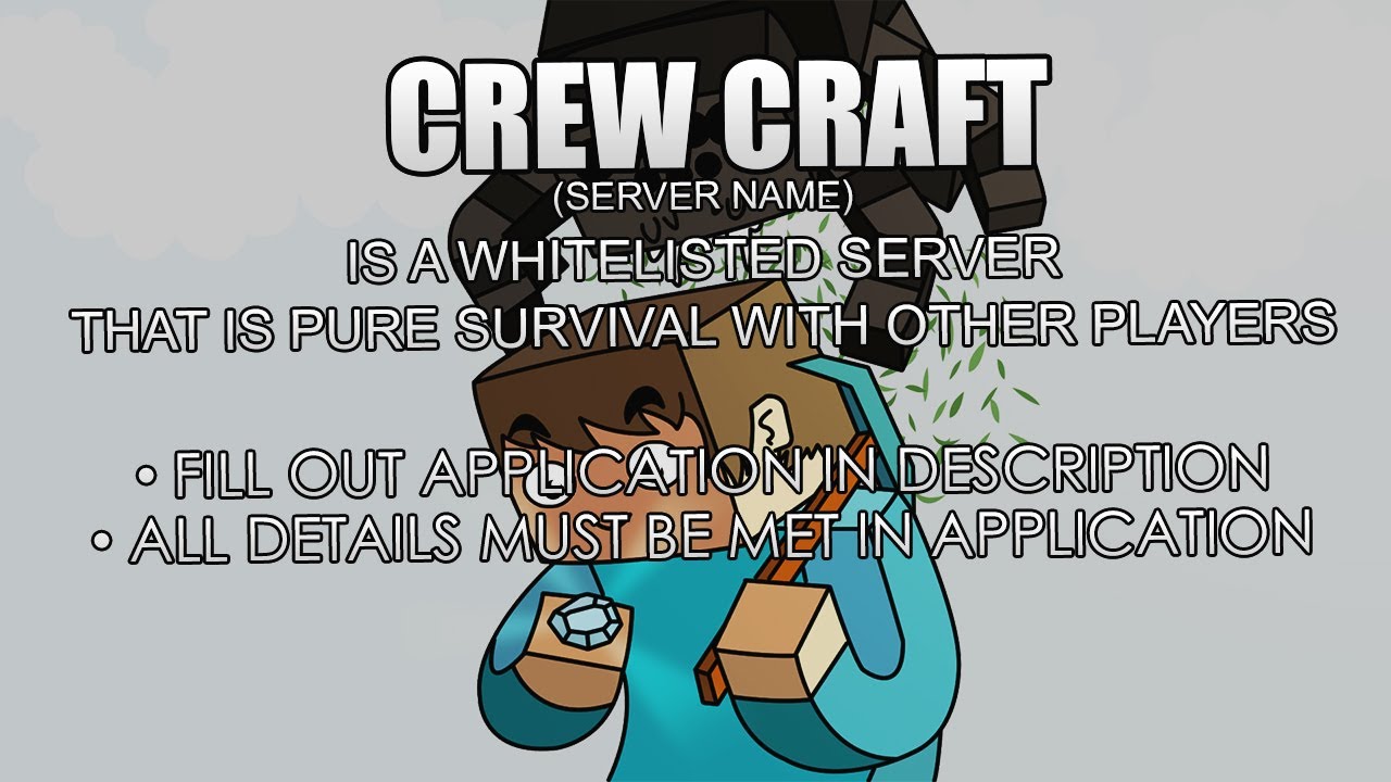 Crew Craft - Like MindCrack Server - Apply Now!