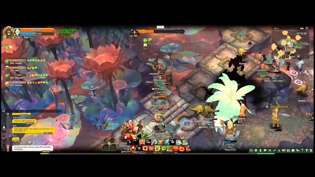 Myst- Colimencia lv 285 Guild Raid Boss