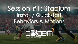 Golaem Academy S2#1 : Installation, Quickstart, Stadium Crowds