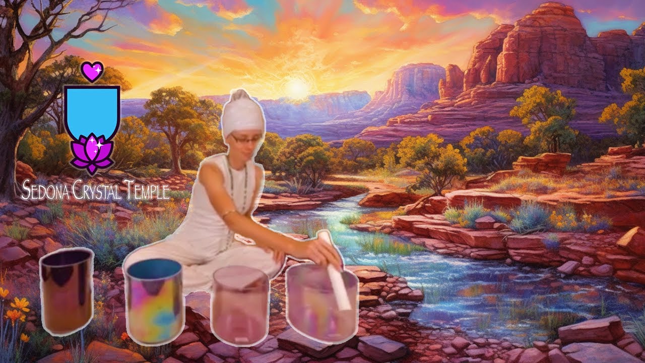 Summer Solstice Sound Healing | Crystal Singing Bowl set "Central Flame ...