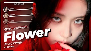 [A.I. COVER] How Would BLACKPINK Sing 'Flower' by JISOO | DATOKIM LINE