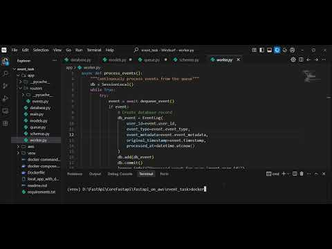 FastAPI with Docker in detail- Build & Deploy a Python API Locally (Hands-On Tutorial)