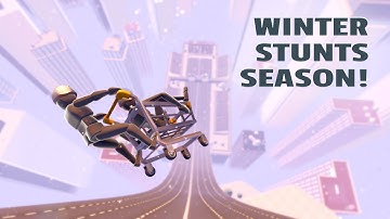Turbo Dismount 2 - Winter Stunts Season!