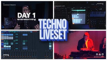 I had two weeks to build a Techno Live Set...
