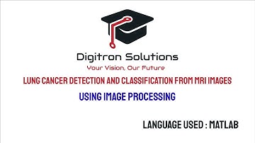 IMAGE PROCESSING BASED LUNG CANCER DETECTION AND CLASSIFICATION FROM MRI IMAGES