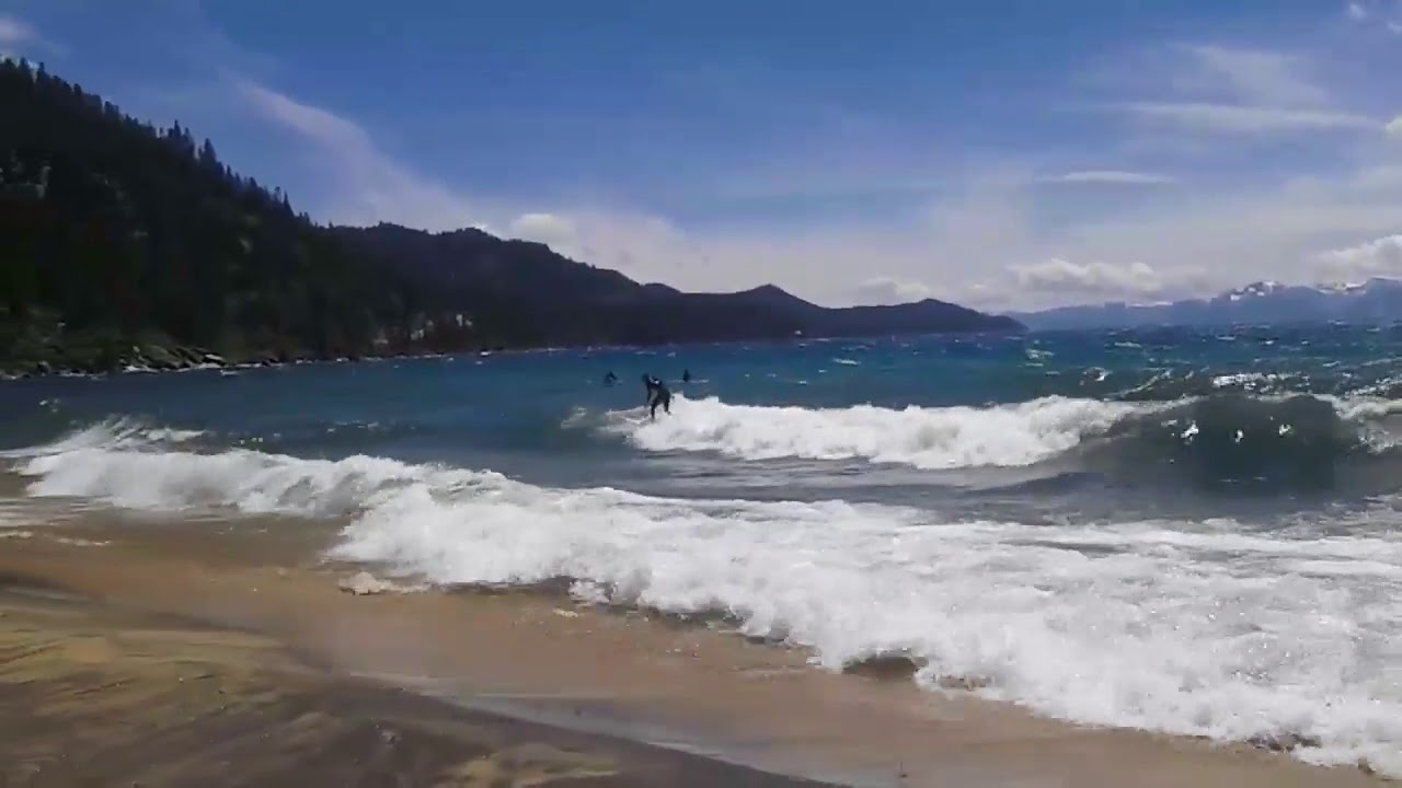 Surfing Lake Tahoe YouTube