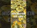 Healthy delicious high protein egg bites #toddlerfood #mealprep #healthybreakfast #momrecipe #blw