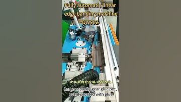 Fully automatic linear edge banding machine DW92