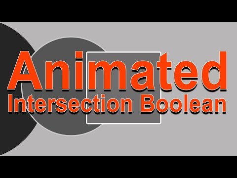 3ds Max: Boolean Intersection Animation