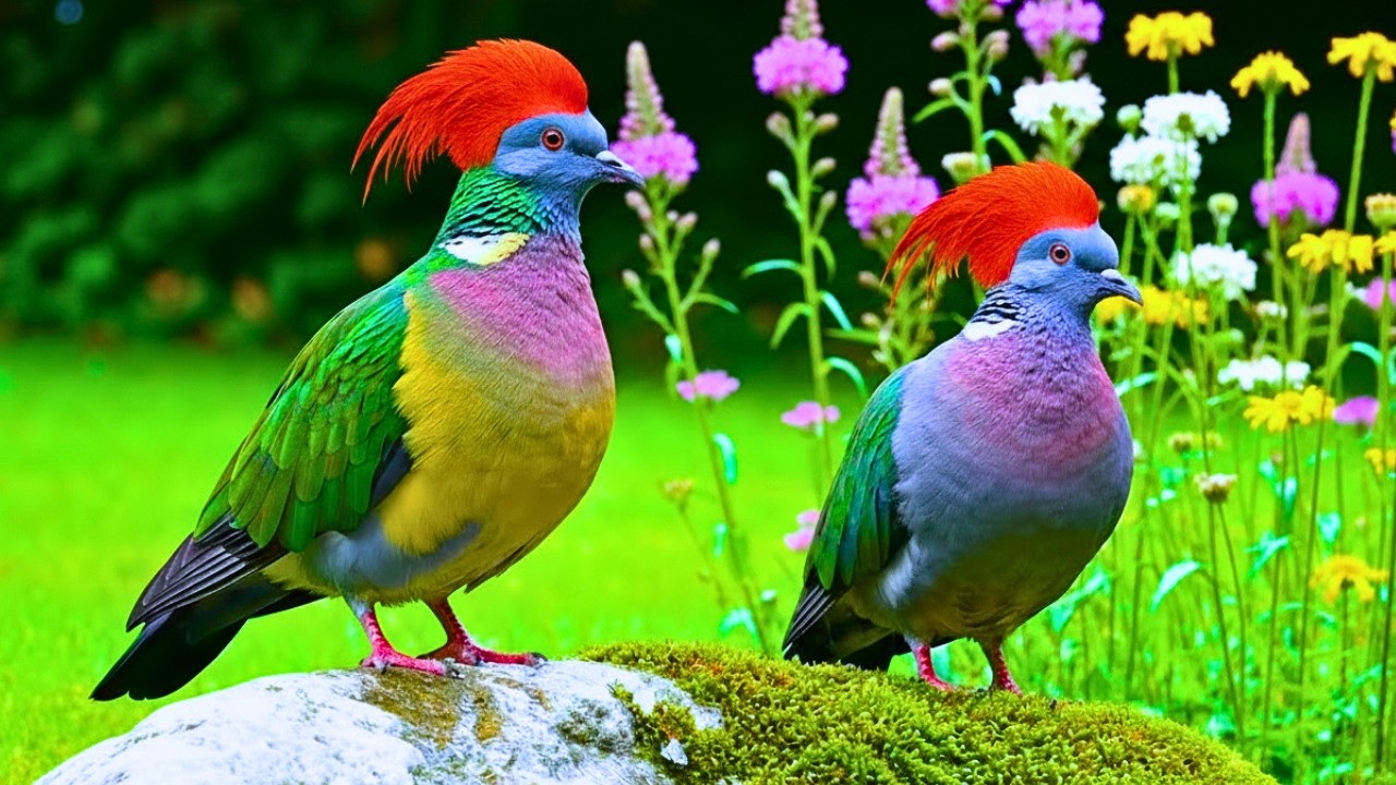 Nature Sounds & Relaxing Music | Birds Singing in the Forest for Calm ...
