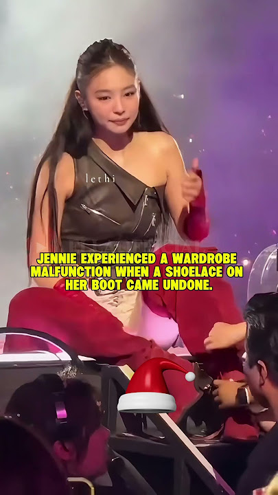 JENNIE DID THIS AT DEADLINE IN GOYANG  😱 #jennie #kimjennie #jenniekim