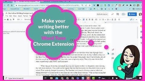 Word Tune Chrome Extension
