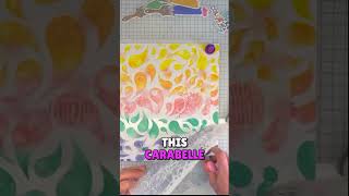Mastering Two Stencil Techniques! TWILIGHT CRAFTS #shorts