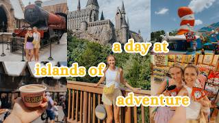ISLANDS OF ADVENTURE VLOG siblings day at universal