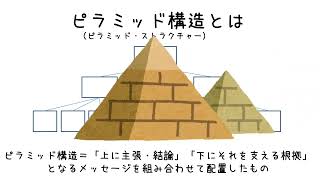 コンサルが良く使うフレームワーク「ピラミッド・ストラクチャー」を学ぼう