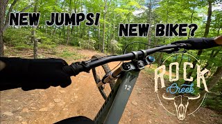 HITTING NEW JUMPS AT ROCK CREEK ON THE COMMENCAL SUPREME