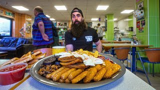 THE TOUGHEST FULL ENGLISH BREAKFAST CHALLENGE I'VE DONE IN YEARS! | BeardMeatsFood