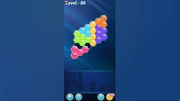 BLOCK! Hexa Puzzle! Challenger Level 86 (Rotate) - Lösung Solution Walkthrough