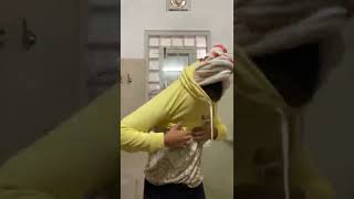 Bhhree Mehra In Grey Towel Head