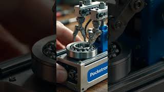 Mini Auto🔥Bearing Assembly Machine ⚙️🔥 Tiny Precision Factory #shorts