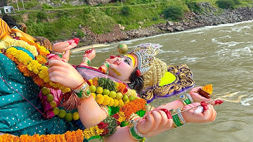 Srisailam Durga Mata Nimajjanam 2025 | Durga Mata Visarjan 2025 | Durga Visarjan in Srisailam Dam