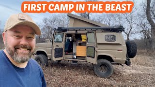 First Time Overlanding... Coyotes Surrounded My Van