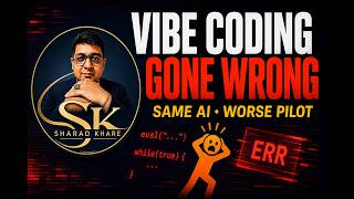 Vibe Coding Gone Wrong: Why Your AI Code Breaks (Silent Explainer) | Datacode With Sharad