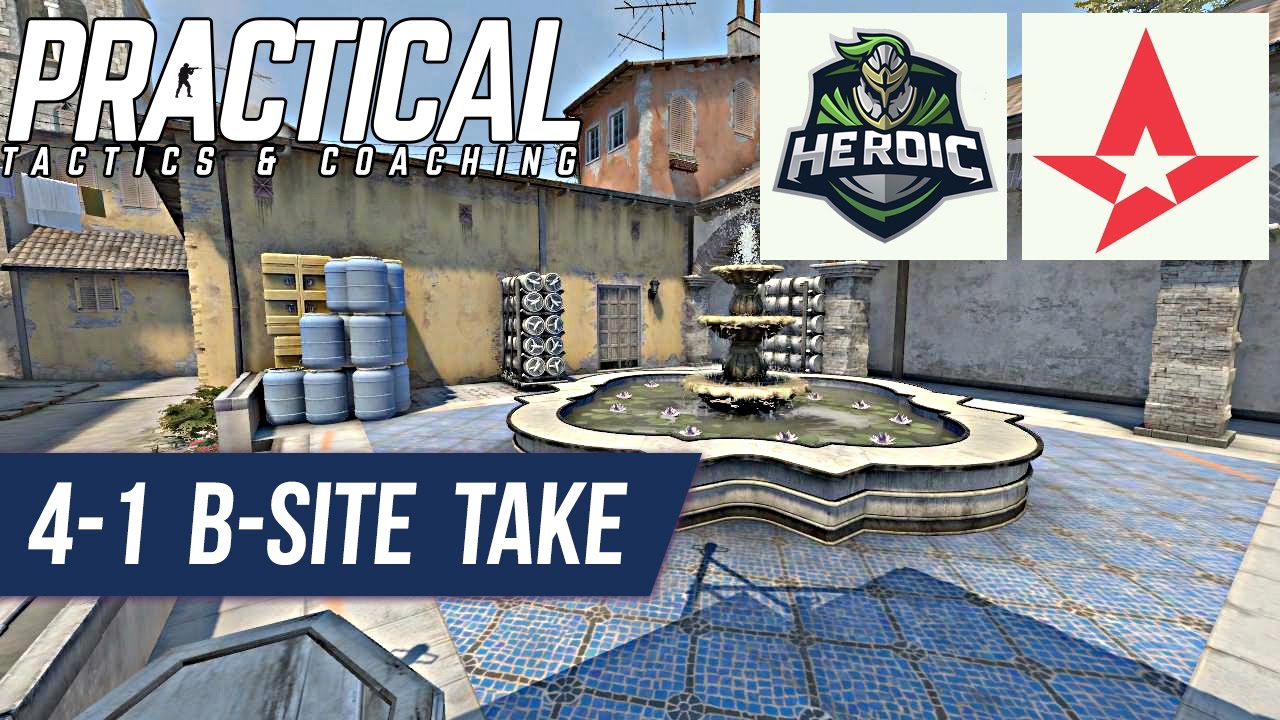 CS:GO Tactic -- Heroic vs Astralis -- De_inferno 4-1 B-site Take - YouTube