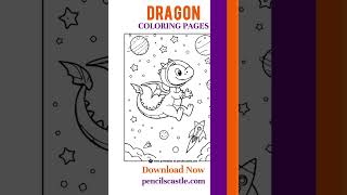 30 Dragon Coloring Pages (Free Printable PDFs)