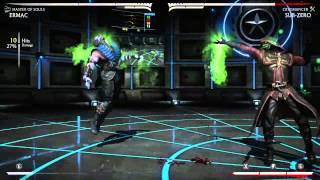 Mortal Kombat X ● Ermac Combos ● [ Master Of Soul ]