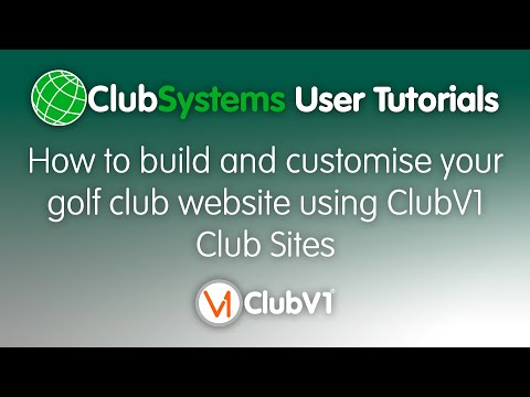 Beginners guide to Club Sites