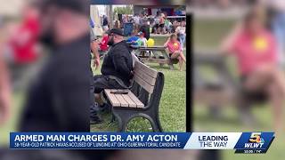 Witnesses recount man rushing toward Amy Acton at campaign event, leading to arrest