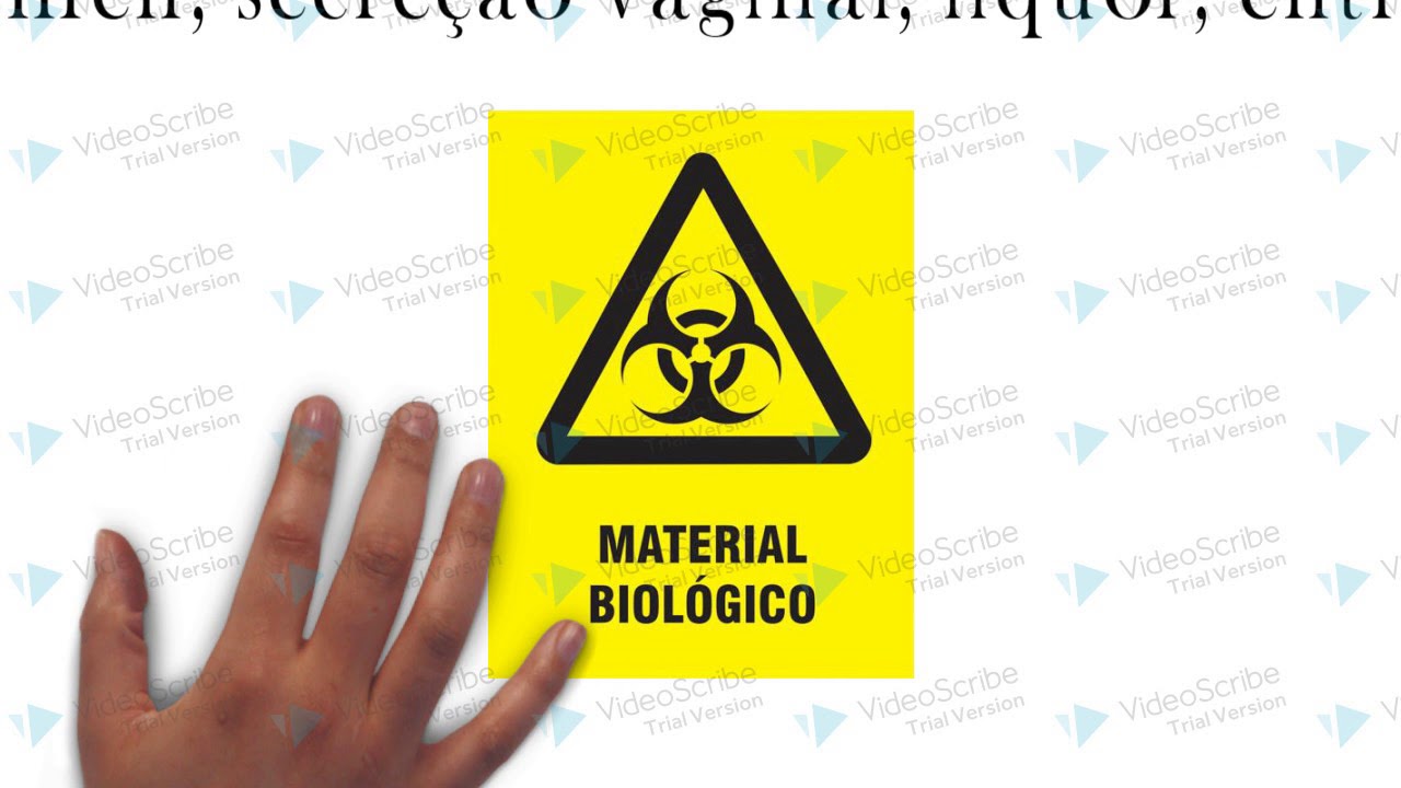 Acidente de trabalho: exposição a material biológico - YouTube