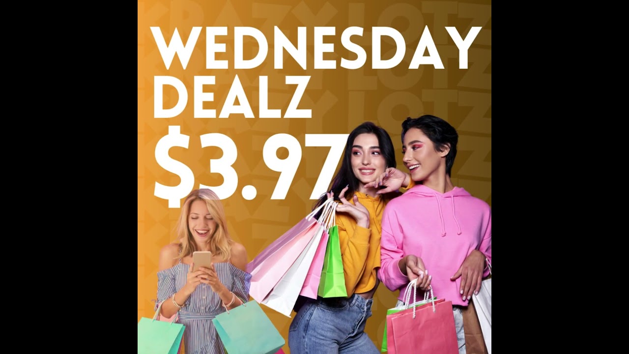 $3.97 Per Item On Wednesday + Fun Bingo Games + Fill-a-bag Wednesday + Amazon Boxes