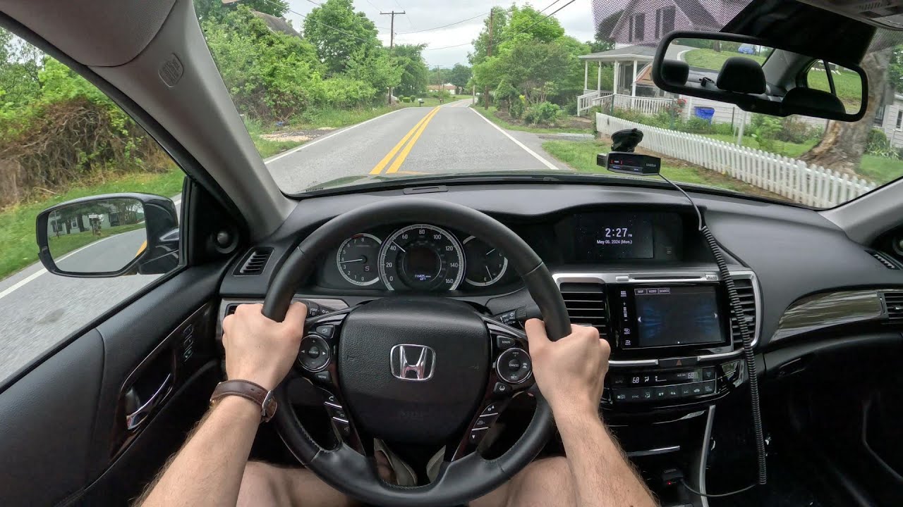 2017 Honda Accord Touring V6 - POV Test Drive