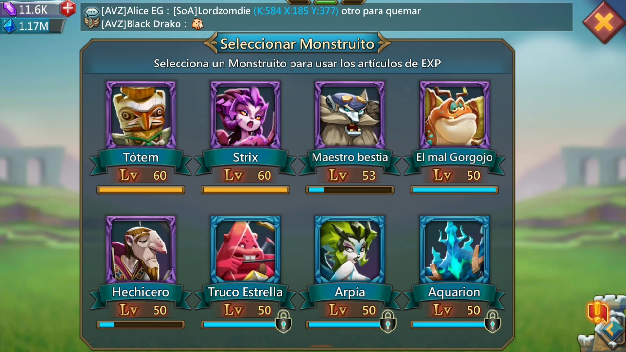 Lords mobile карта