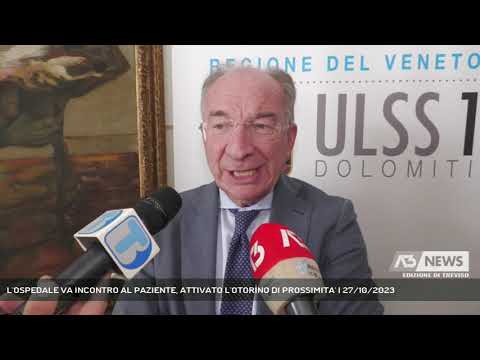 L'OSPEDALE VA INCONTRO AL PAZIENTE, ATTIVATO L'OTORINO DI PROSSIMITA' | 27/10/2023