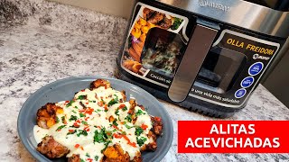 Receta Alitas Acevichadas En Freidora De Aire