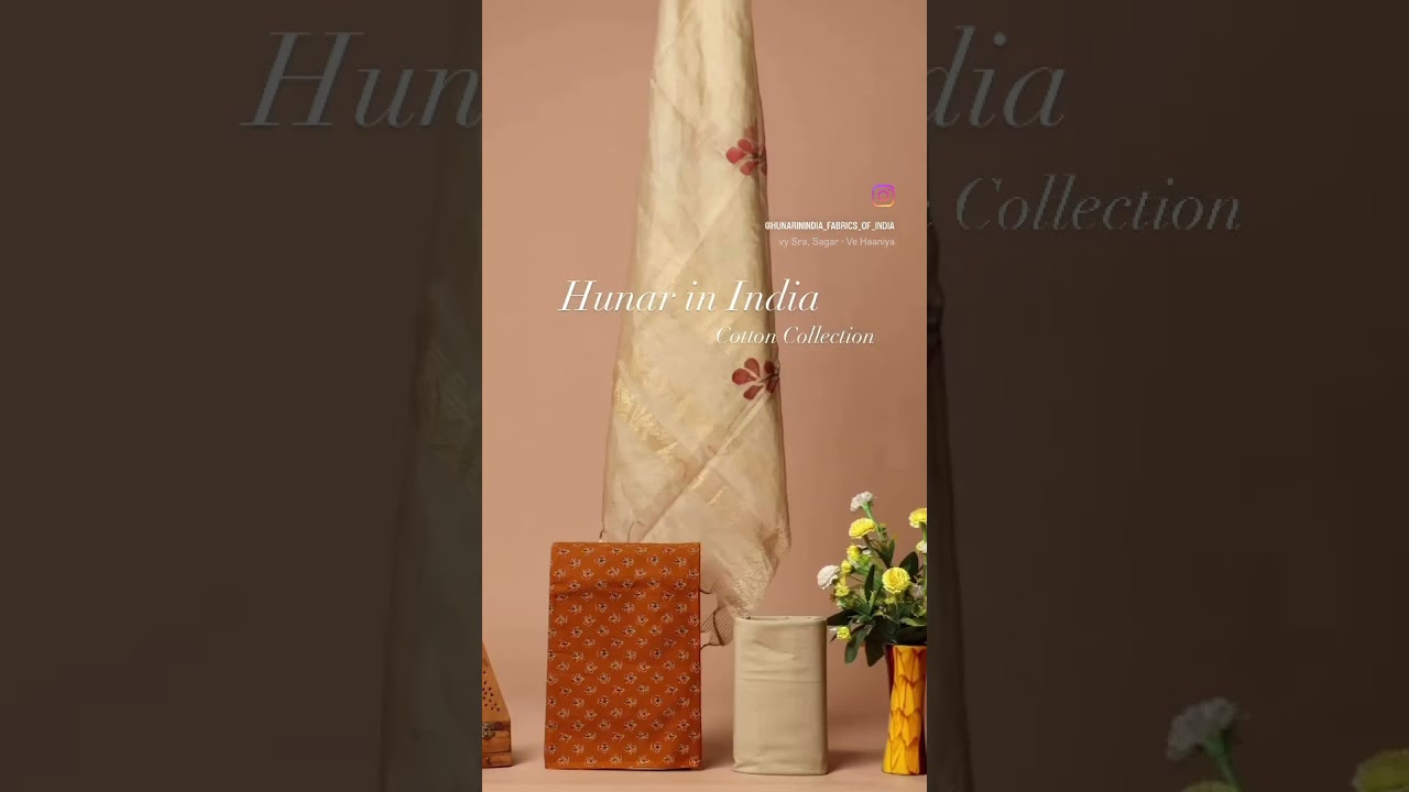 Cotton handblock suits with kota dupatta and organza dupatta