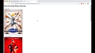 Favorites List - part 1 (Beginning HTML)