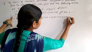 # 12 Newton' s divided difference formula for interpolation.