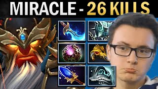 Ember Spirit Dota Gameplay Miracle with 26 Kills and Shivas