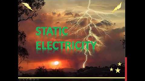 Electrostatics Cambridge IGCSE O level Physics 0625 0972 5054 Lesson 58 Part a